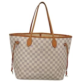Louis Vuitton-Louis Vuitton Neverfull MM-White