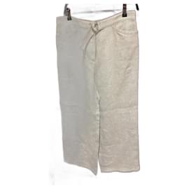 Agnès b.-Pants, leggings-Cream