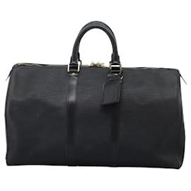 Louis Vuitton-Louis Vuitton Keepall 45-Black