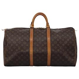 Louis Vuitton-Louis Vuitton Keepall 55-Brown