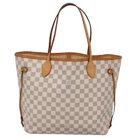 Louis Vuitton-Louis Vuitton Neverfull MM-White