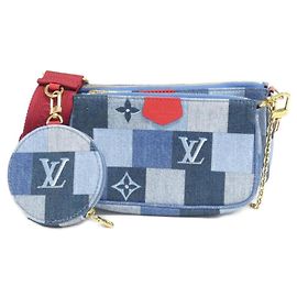 Louis Vuitton Multi Pochette Accessori Blu