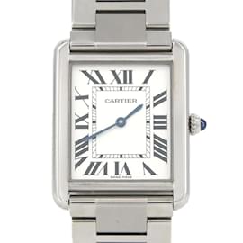 Cartier-Cartier Tank Solo LM W5200014 Stainless Steel Quartz Watch-Other