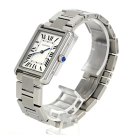 Cartier-Cartier Tank Solo LM W5200014 Stainless Steel Quartz Watch-Other