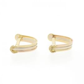 Cartier-Abotoaduras Cartier 750 em três cores-Outro