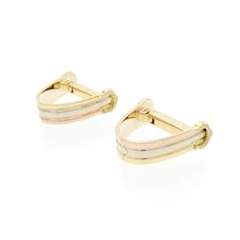 Cartier-Abotoaduras Cartier 750 em três cores-Outro