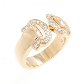Cartier-Cartier 2C Band Ring in 18K Pink Gold-Other