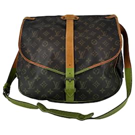 Louis Vuitton-Louis Vuitton Saumur-Brown