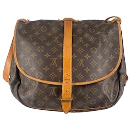 Louis Vuitton-Louis Vuitton Saumur-Brown