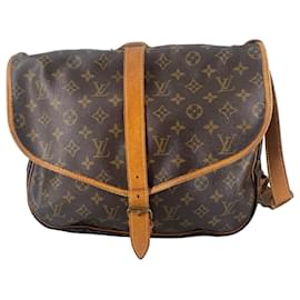 Louis Vuitton-Louis Vuitton Saumur-Brown