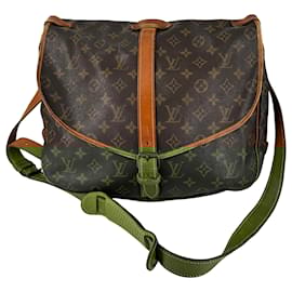 Louis Vuitton-Louis Vuitton Saumur-Brown