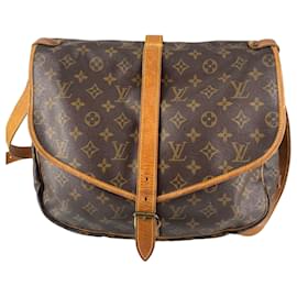 Louis Vuitton-Louis Vuitton Saumur-Brown