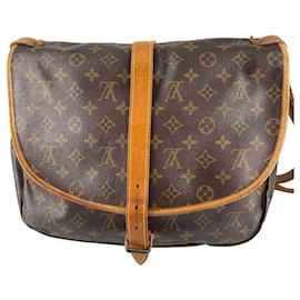 Louis Vuitton-Louis Vuitton Saumur-Brown