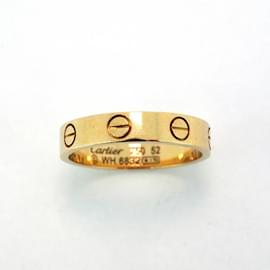 Cartier-Cartier Mini Love Band Ring in 18K Yellow Gold-Other