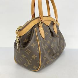 Louis Vuitton-Louis Vuitton Monogram Tivoli PM Handbag-Brown