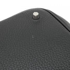 Hermès-Hermes Picotin Lock MM Handbag-Black