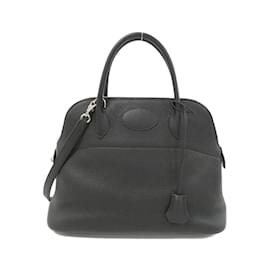 Hermès-Sac à main Hermes Bolide 31 cm-Noir
