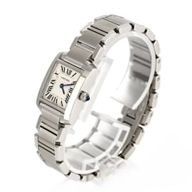 Cartier-Cartier Tank Francaise SM W51008Q3 Stainless Steel Wristwatch-Other