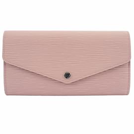 Louis Vuitton-Louis Vuitton Portefeuille Sarah Long Wallet-Pink