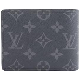 Louis Vuitton-Louis Vuitton Portefeuille Multiple Bi-fold Wallet-Black