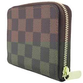 Louis Vuitton-Louis Vuitton Zippy Coin Purse Case-Damier ebene