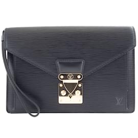 Louis Vuitton-Louis Vuitton Pochette Serie Dragonne Clutch Bag-Black,Multiple colors