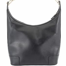 Gucci-Gucci Black Leather Tote Bag-Black