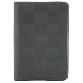 Louis Vuitton-Louis Vuitton Organizer de Poche Card Case-Black