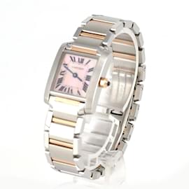 Cartier-Cartier Tank Francaise SM PG Combi Wristwatch-Other