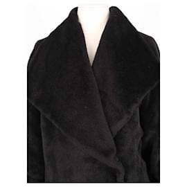 Plein Sud-Wool coat-Black