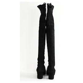 Bruno Magli-Suede boots-Black