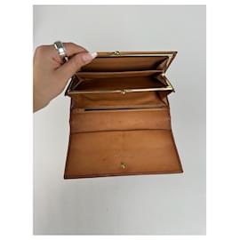 Céline-CELINE Wallets T.  Leather-Brown