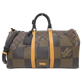 Louis Vuitton-Louis Vuitton Keepall Bandouliere 50-Brown