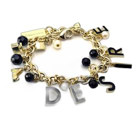 Dolce & Gabbana-Délicieux bracelet DOLCE & GABBANA en acier doré 'Desire'-Doré
