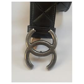 Chanel-Belts-Black