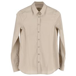 Camisa com botões Burberry em algodão bege Bege
