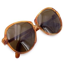 Yves Saint Laurent-Lunettes de soleil vintage marron Gaude 58/17 140mm-Marron