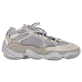 Baskets Adidas x Yeezy 500 en daim Stone Salt Beige