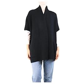 Autre Marque-Black oversized cardigan -size S-Black
