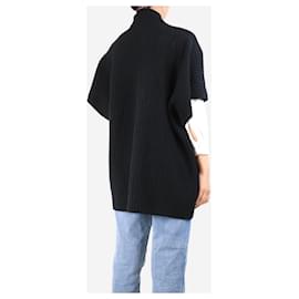Autre Marque-Black oversized cardigan -size S-Black