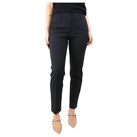 Theory Schwarze Hose Testra 2B - Größe UK 10 Schwarz