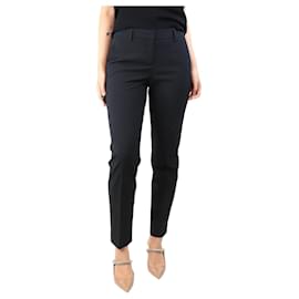 Theory-Testra 2B black trousers - size UK 10-Black