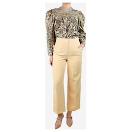 Autre Marque-Peach coloured trousers - size UK 8-Orange