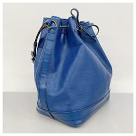 Louis Vuitton-Louis Vuitton Epi Noe Shoulder Bag in Toledo Blue-Blue