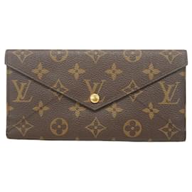 Louis Vuitton-Louis Vuitton Long Wallet Monogram Portefeuille Origami M40487-Brown