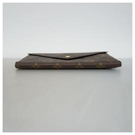 Louis Vuitton-Louis Vuitton Long Wallet Monogram Portefeuille Origami M40487-Brown