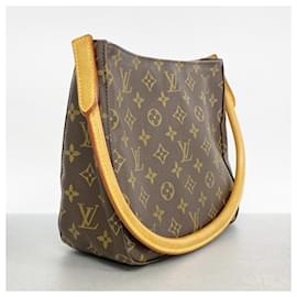 Louis Vuitton-Louis Vuitton Monogram Looping MM Shoulder Bag-Brown