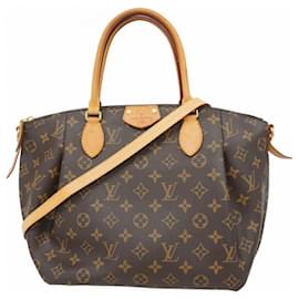 Louis Vuitton-Louis Vuitton Monogram Turen PM Handbag-Brown