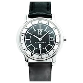 Bulgari-Bvlgari Solotempo ST29S Black Dial Watch for Women-Other