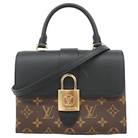 Louis Vuitton-Louis Vuitton Monogram Rocky BB Handbag-Brown,Black